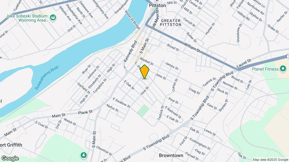 54 E Columbus Ave Map and Location Details