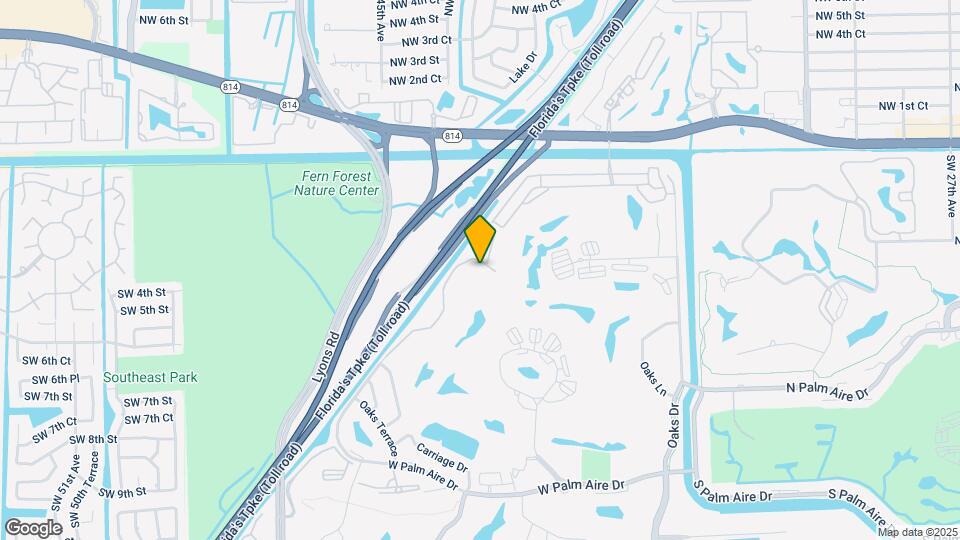 504 W Palm Aire Dr Map and Location Details