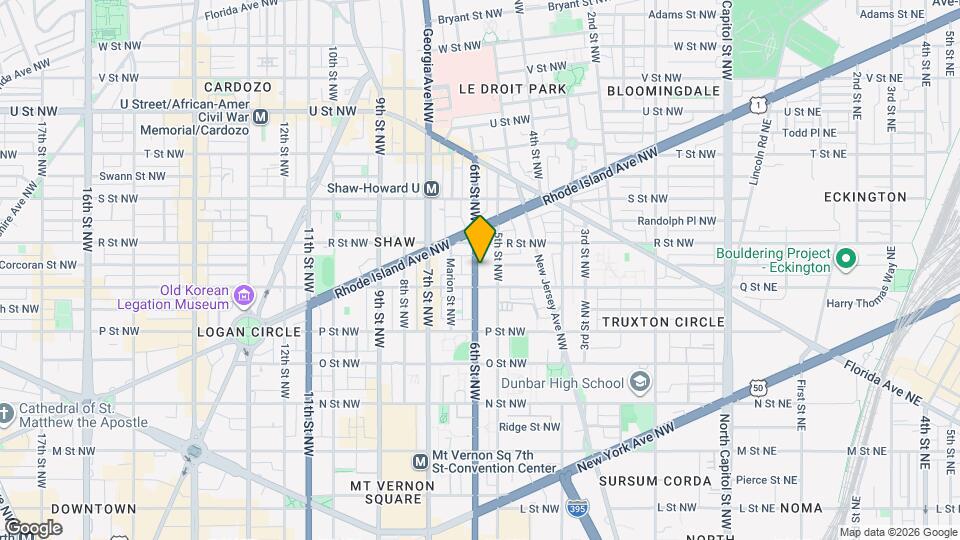 1615 6th St NW Map and Location Details