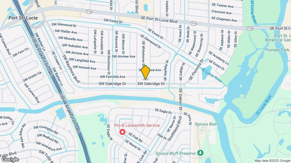 357 SE Oakridge Dr Map and Location Details