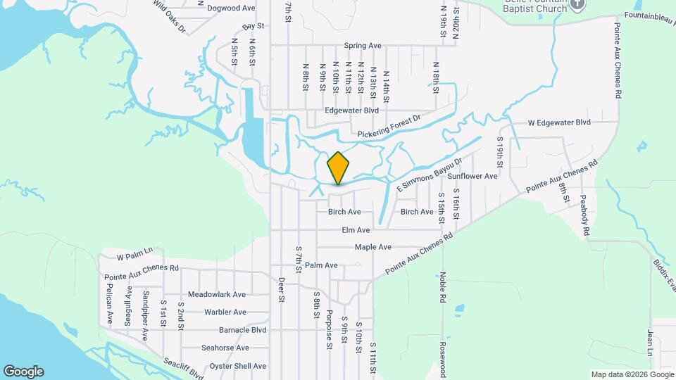 8728 W Simmons Bayou Dr Map and Location Details