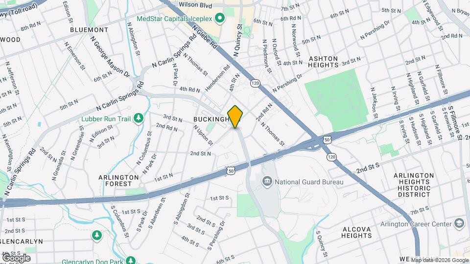 230 N George Mason Dr Map and Location Details