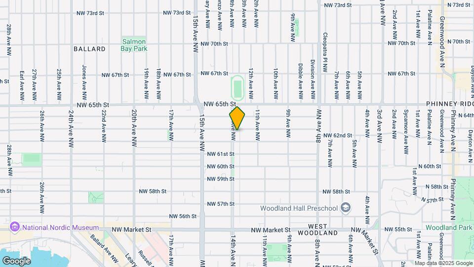 6210 14th Ave NW Mapa y Detalles de la Ubicación