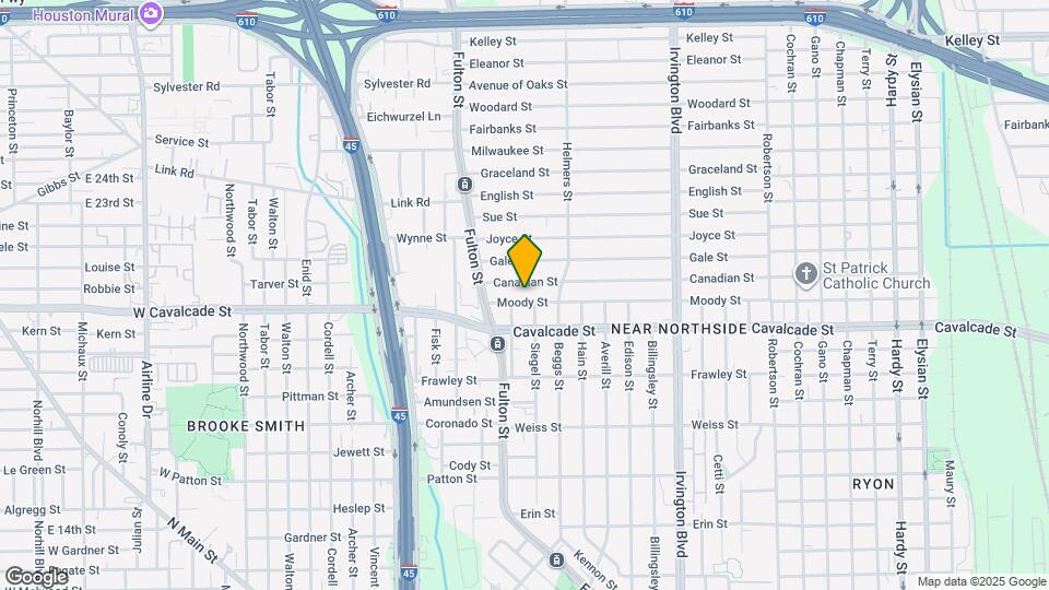 317 Moody St Map and Location Details