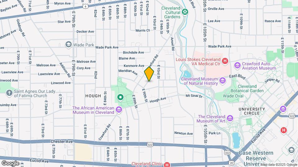 1637 Holyrood Rd Map and Location Details