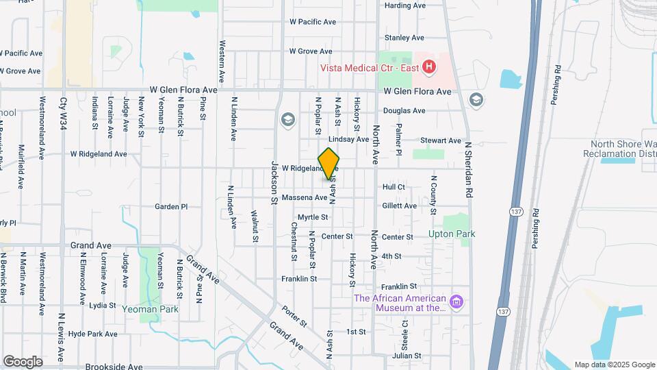 918 N Ash St Mapa y Detalles de la Ubicación