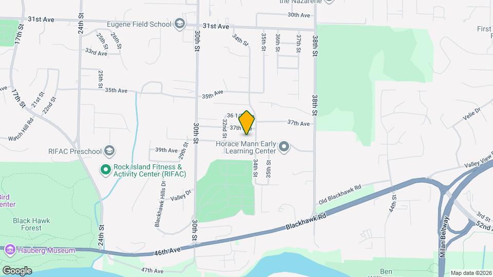 3243 38th Ave Map and Location Details