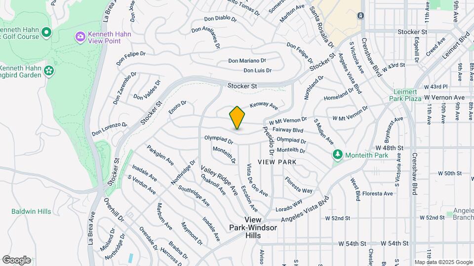 4049 Fairway Blvd Map and Location Details