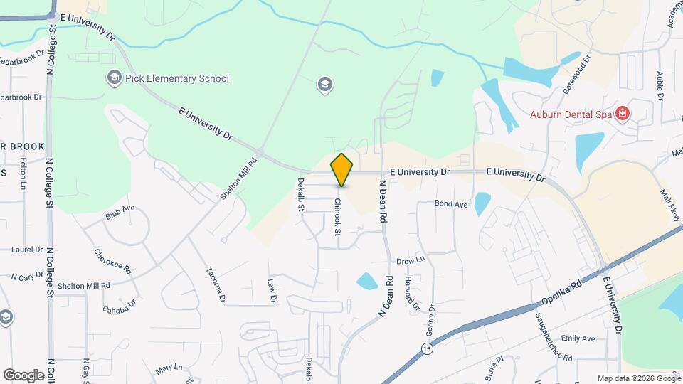 1128 Chinook St Map and Location Details