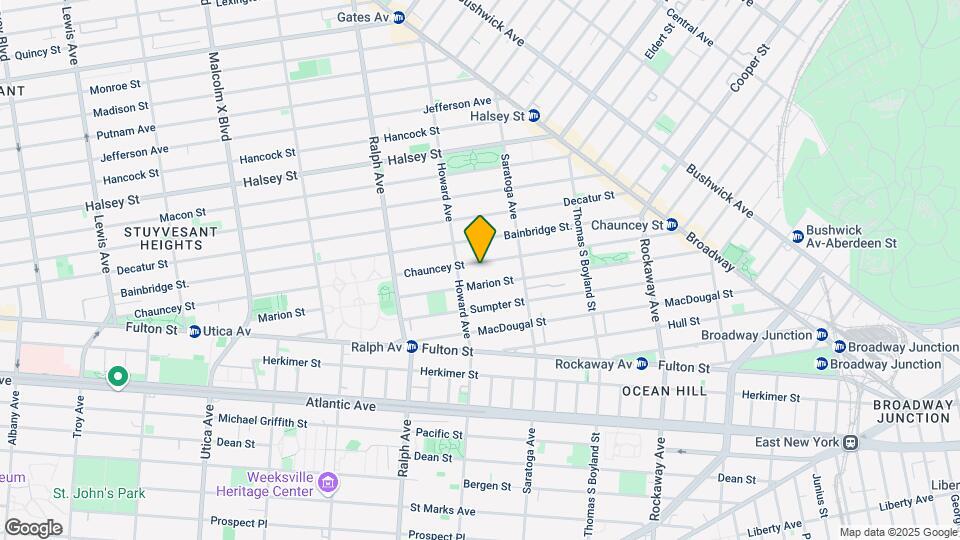 340-342 Chauncey St Map and Location Details
