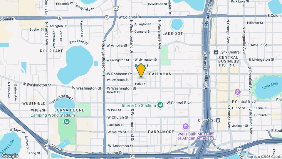 813 W Jefferson St Map and Location Details