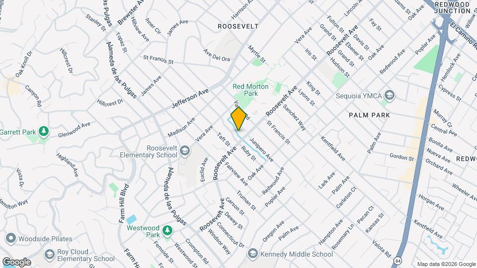 1822 Roosevelt Ave, Unit 1822 Map and Location Details