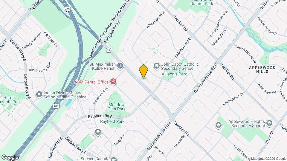 4170 Sunset Valley Ct Map and Location Details