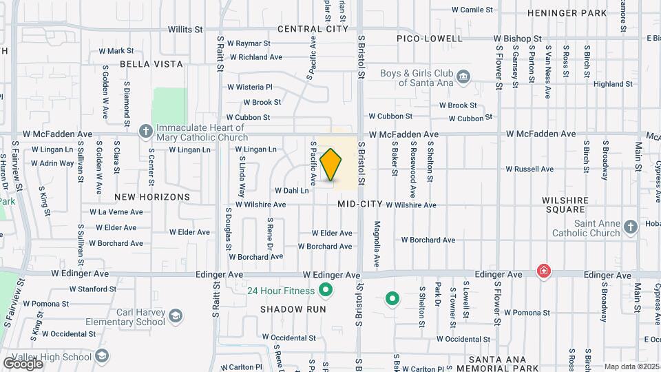 1410 Dahl Ln Map and Location Details