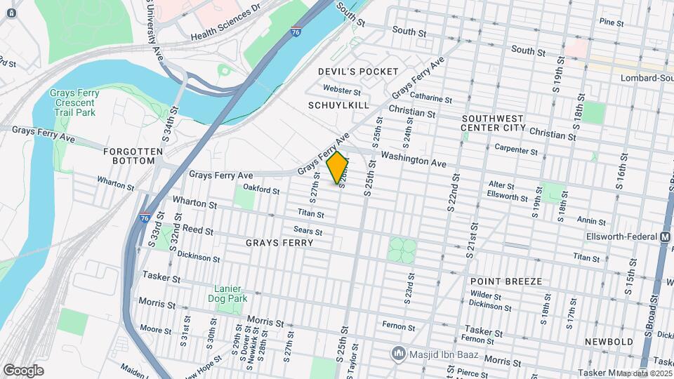 2605 Manton St Map and Location Details