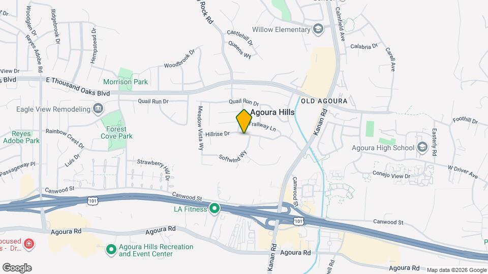 29362 Hillrise Dr Map and Location Details