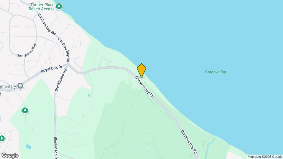 4553 Cordova Bay Rd Map and Location Details