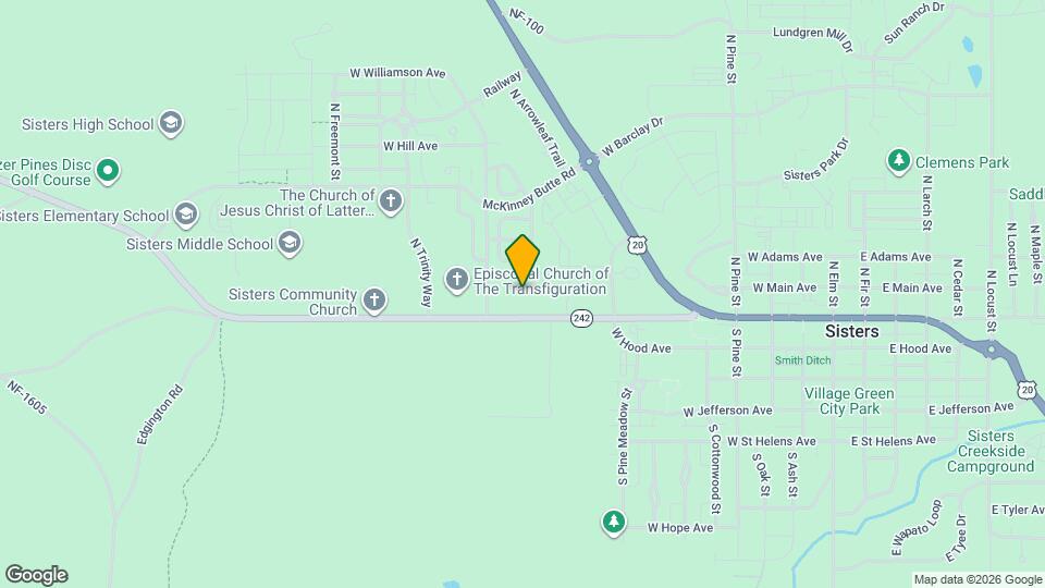 1019 W Linda Ave Map and Location Details