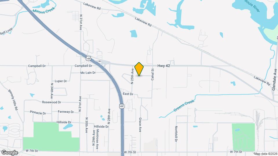 2614 McLelland St, Unit Apt 3 Map and Location Details
