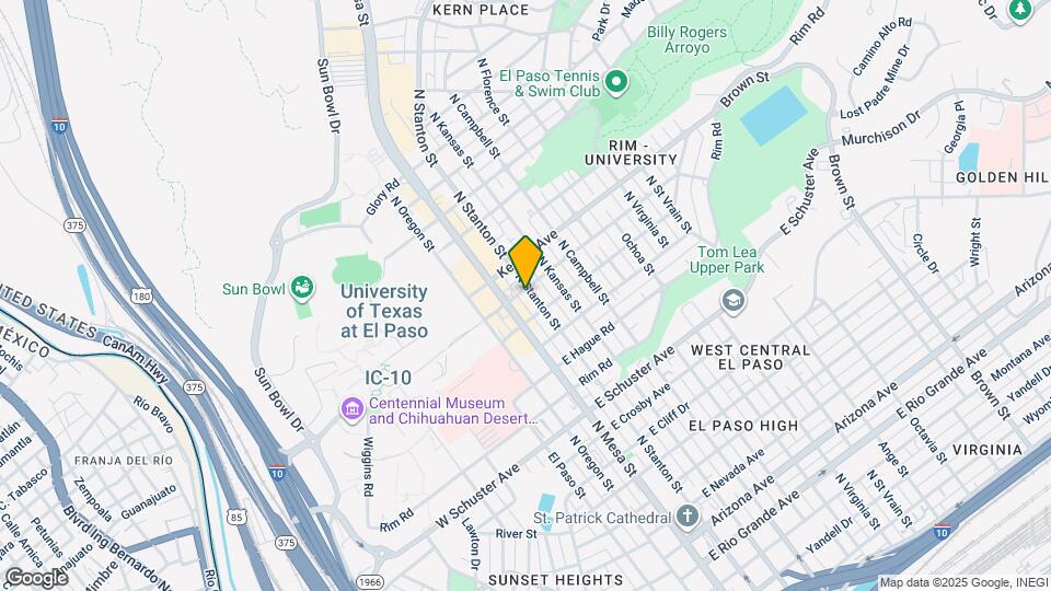 2119 N Stanton St Mapa y Detalles de la Ubicación