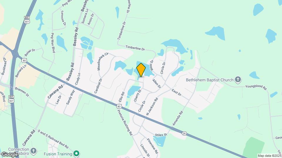 103 Cherry St Map and Location Details