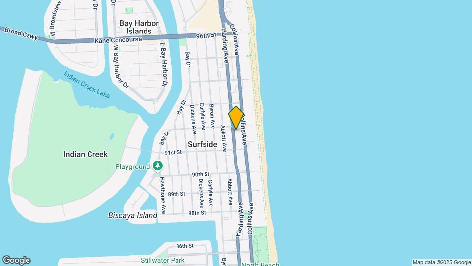 9165 Harding Ave, Unit 9165 Map and Location Details