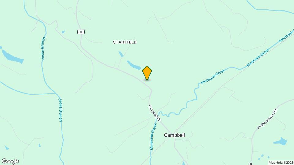 615 Campbell Rd Map and Location Details