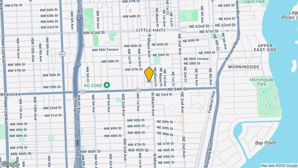 5440 N Miami Ave Map and Location Details