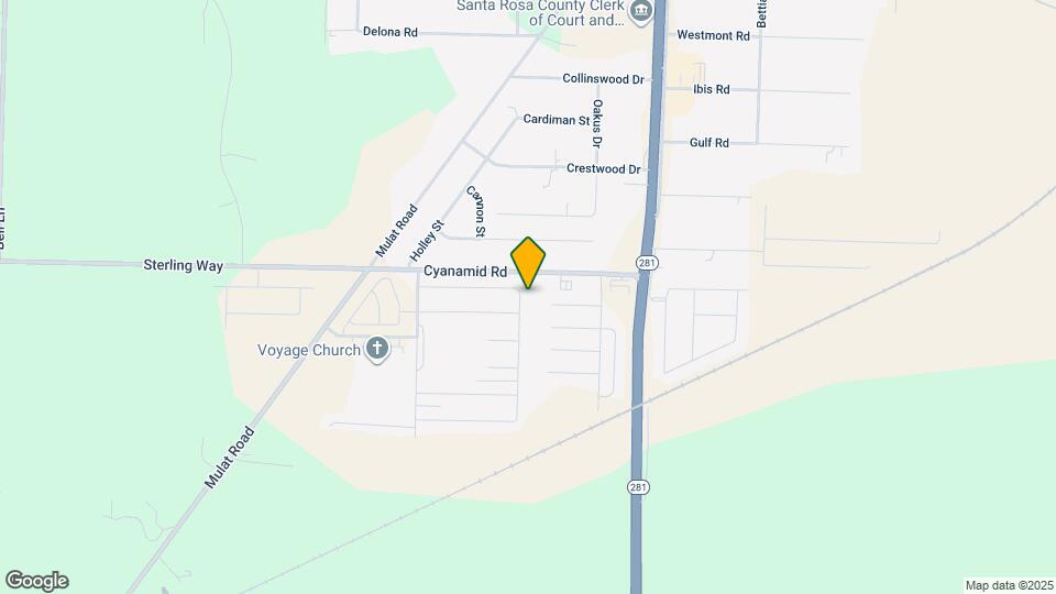 5719 Guinevere Ln Map and Location Details