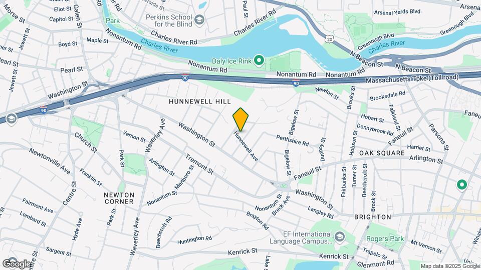 77 Hunnewell Ave, Unit 2 Mapa y Detalles de la Ubicación