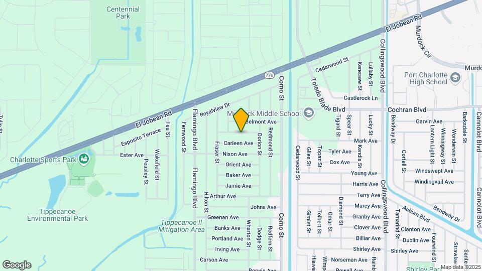 17131 Thompson Ave Map and Location Details