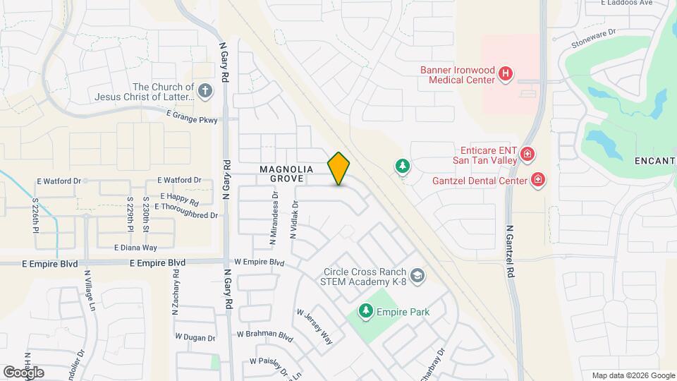 925 W Danish Red Trail Map and Location Details