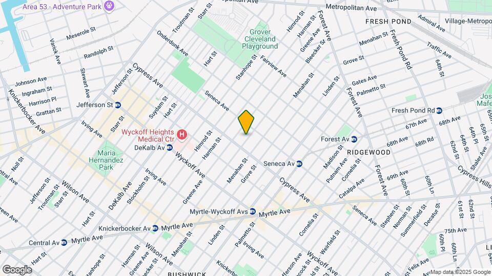 1729 Bleecker St Map and Location Details