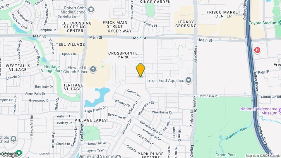 3647 Sevilla Dr Map and Location Details