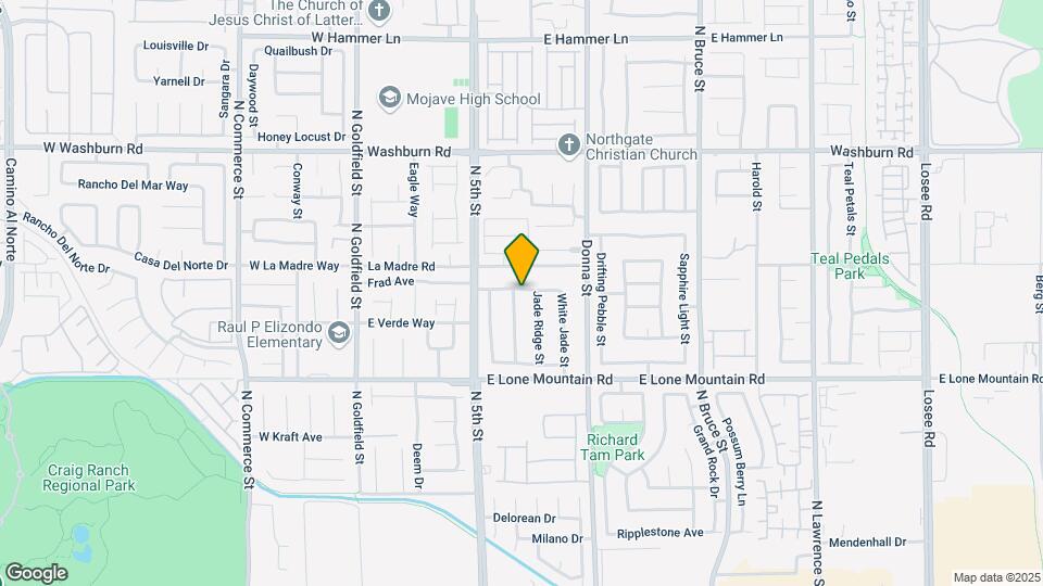 4926 Quartz Crest St Map and Location Details