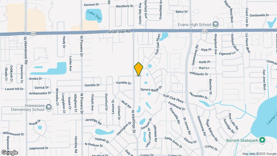 1528 Ridge Pointe Dr Mapa y Detalles de la Ubicación