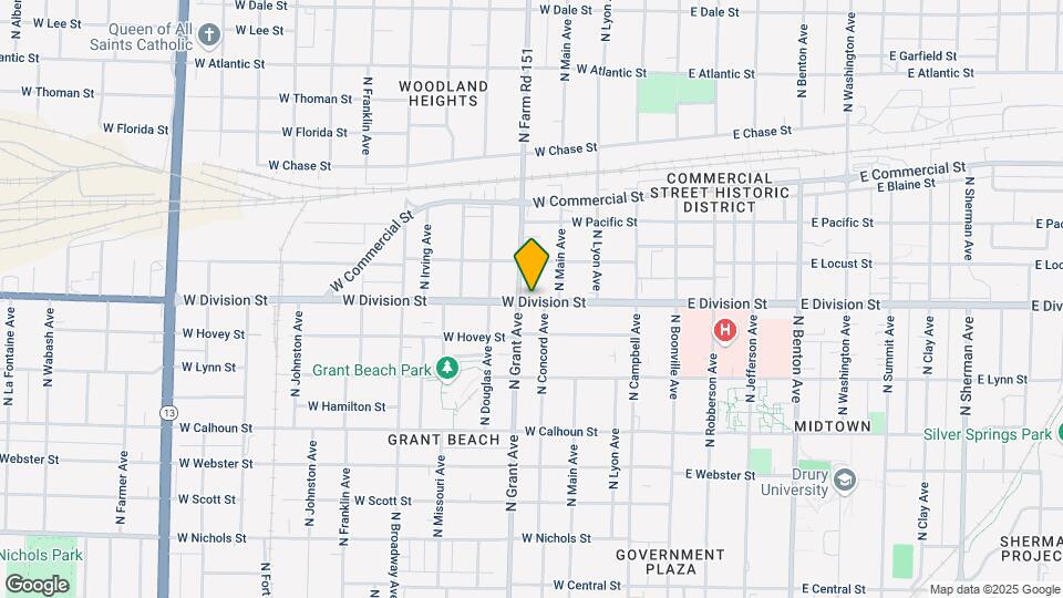 633 W Division Map and Location Details