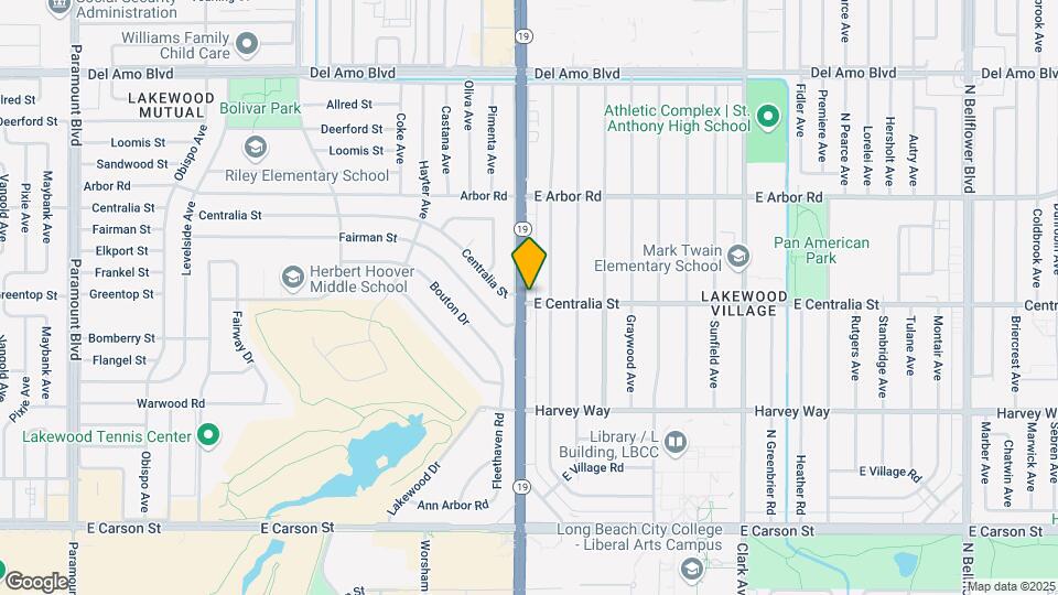4500 N Lakewood Blvd Map and Location Details