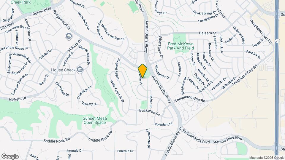 4905 Teton Pl Map and Location Details