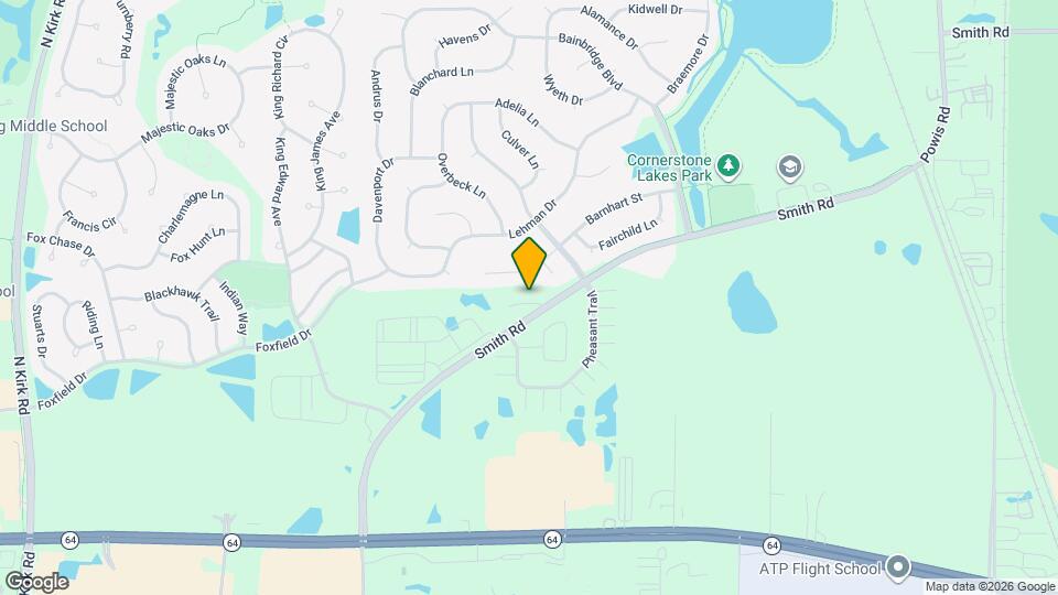 4028 Faith Ln Map and Location Details