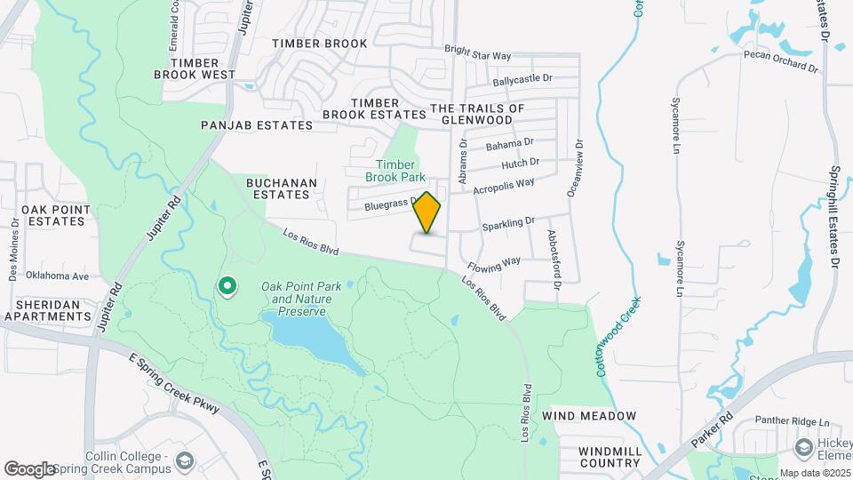 3408 Hidden Valley Dr Map and Location Details