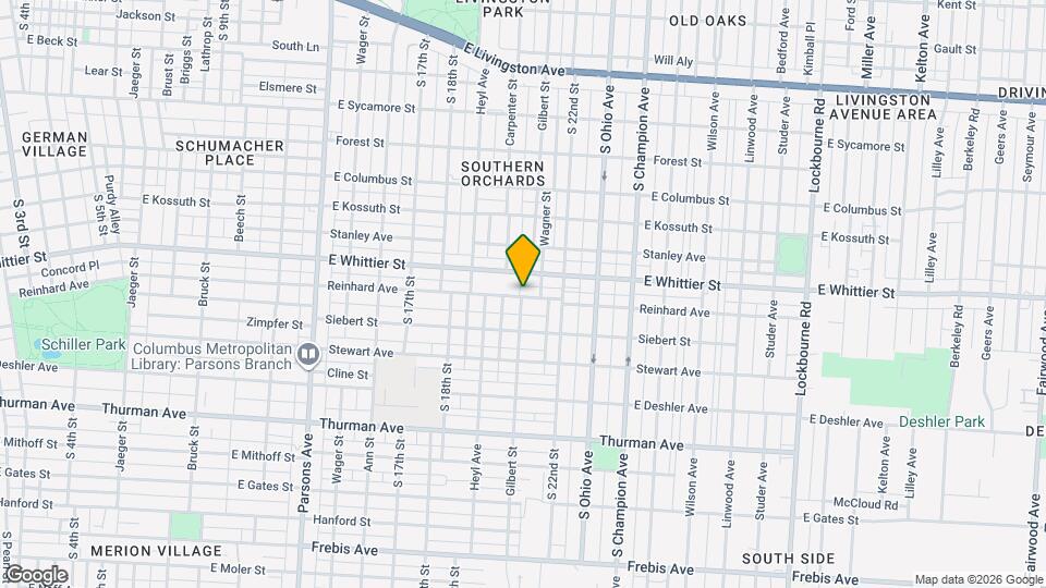 810 Reinhard Ave Map and Location Details