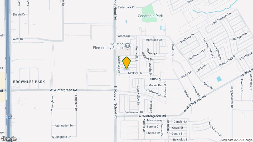 2447 Mallory Ln Mapa y Detalles de la Ubicación
