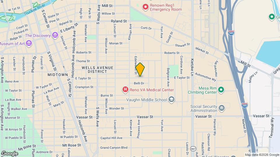 840-850 E Taylor St Map and Location Details