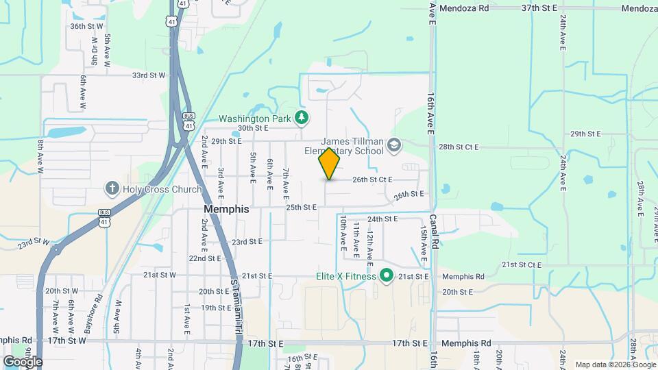 911 26th St Ct E, Unit # 7 Map and Location Details