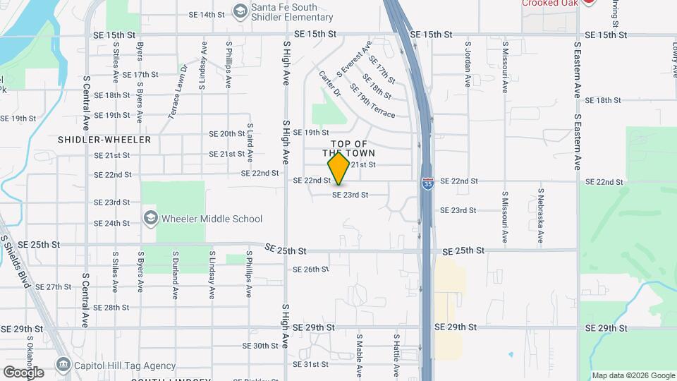 1133 SE 23rd St Map and Location Details