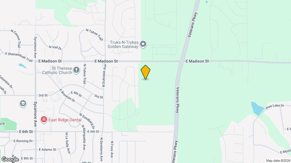 Foss Fields Ascent Mapa y Detalles de la Ubicación