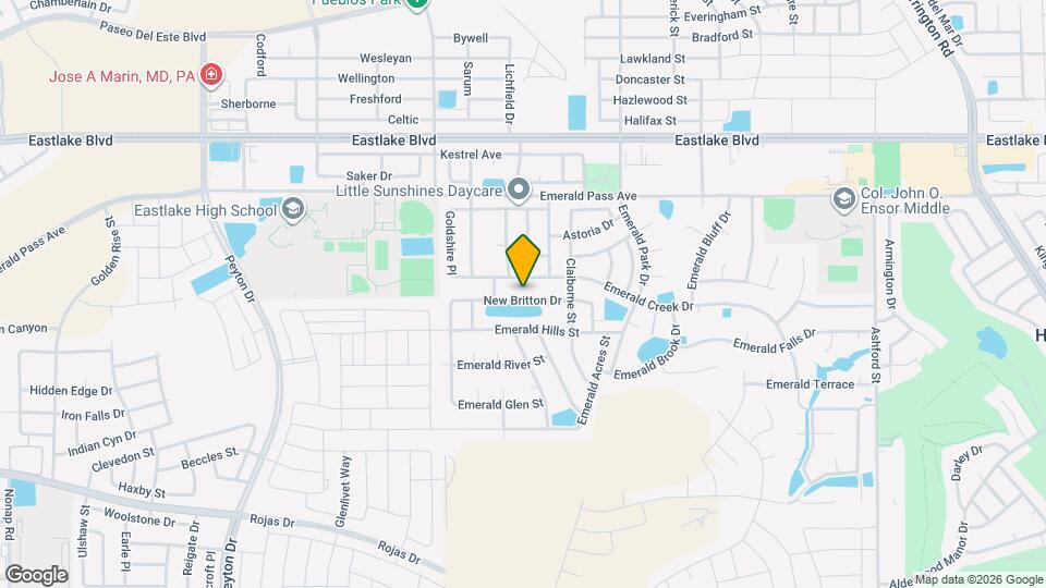 13265 New Britton Dr Map and Location Details