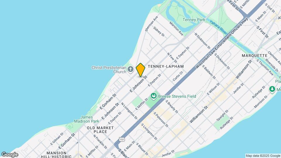 946 E Johnson St, Unit 1 Map and Location Details