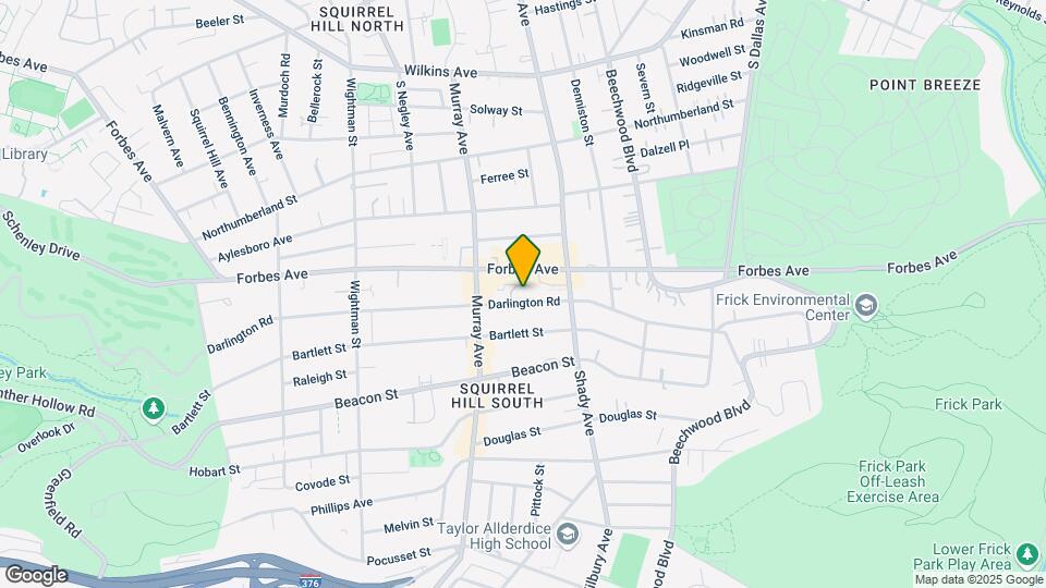 5839 Darlington Rd Mapa y Detalles de la Ubicación